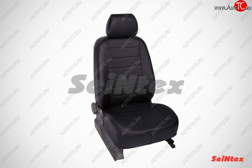 5 999 р. Чехлы для сидений SeiNtex (экокожа) Chevrolet Aveo T300 хэтчбек (2011-2015)  с доставкой в г. Майкоп