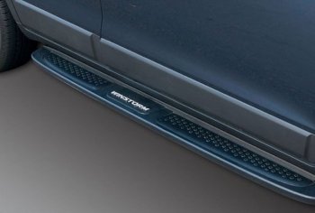 15 699 р. Порожки для ног Winstorm Chevrolet Captiva  дорестайлинг (2006-2011)  с доставкой в г. Майкоп. Увеличить фотографию 2