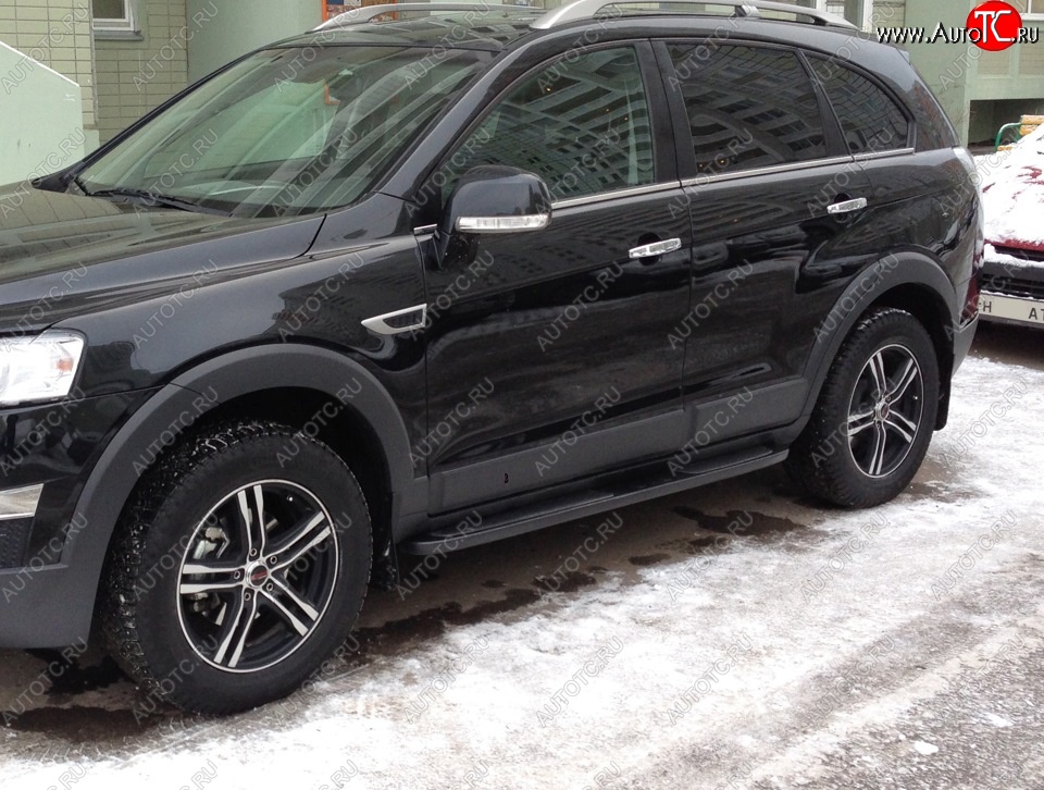 12 999 р. Пороги Sport Chevrolet Captiva  дорестайлинг (2006-2011)  с доставкой в г. Майкоп