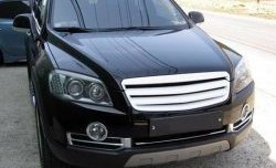 5 999 р. Решётка радиатора CT Chevrolet Captiva  дорестайлинг (2006-2011) (Неокрашенная)  с доставкой в г. Майкоп. Увеличить фотографию 3