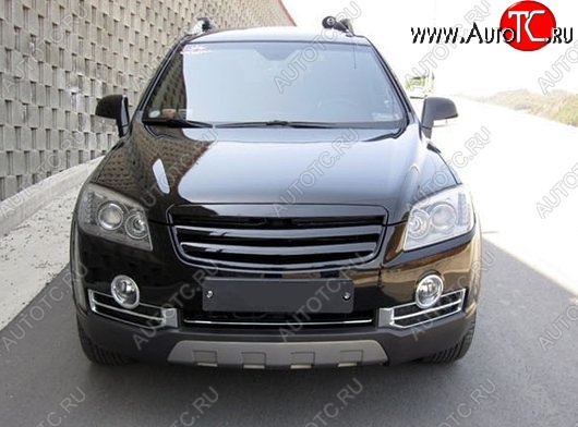 5 999 р. Решётка радиатора CT Chevrolet Captiva  дорестайлинг (2006-2011) (Неокрашенная)  с доставкой в г. Майкоп