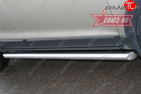 14 984 р. Защита порогов Souz-96 (d76) Chevrolet Captiva  дорестайлинг (2006-2011)  с доставкой в г. Майкоп