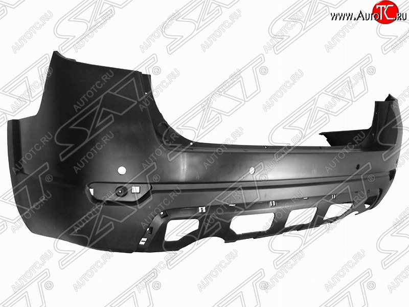 8 949 р. Бампер задний SAT (под сонары)  Chevrolet Captiva (2006-2013)  дорестайлинг, 1-ый рестайлинг (Неокрашенный)  с доставкой в г. Майкоп