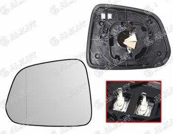 Левое полотно зеркала ALCAR (асферическое с обогревом) Chevrolet Captiva  дорестайлинг (2006-2011)