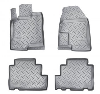 Комплект салонных ковриков Norplast Unidec Chevrolet Captiva (2006-2011), Opel Antara (2006-2010) (Цвет: черный)