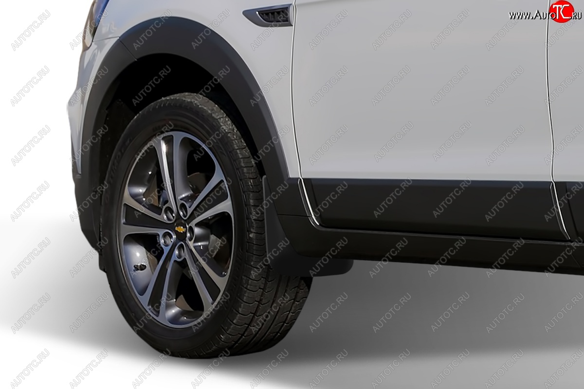4 799 р. Брызговики передние Frosch Chevrolet Captiva 2-ой рестайлинг (2013-2016)  с доставкой в г. Майкоп
