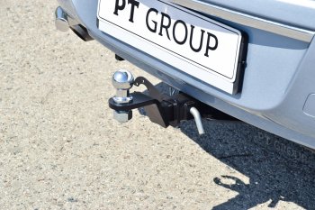 11 719 р. Фаркоп Petroil Tuning (съемный квадрат) Chevrolet Captiva 1-ый рестайлинг (2011-2013)  с доставкой в г. Майкоп. Увеличить фотографию 2