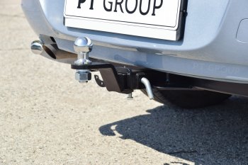 11 719 р. Фаркоп Petroil Tuning (съемный квадрат) Chevrolet Captiva 1-ый рестайлинг (2011-2013)  с доставкой в г. Майкоп. Увеличить фотографию 4