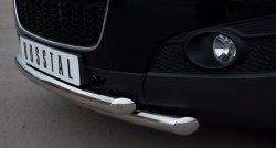 18 799 р. Защита переднего бампера (2 трубыØ63 мм, нержавейка) SLITKOFF Chevrolet Captiva 1-ый рестайлинг (2011-2013)  с доставкой в г. Майкоп. Увеличить фотографию 3