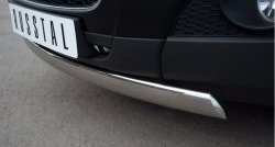 12 499 р. Защита переднего бампера (Ø75х42 мм, нержавейка) Russtal Chevrolet Captiva 1-ый рестайлинг (2011-2013)  с доставкой в г. Майкоп. Увеличить фотографию 3