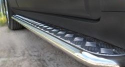 24 649 р. Широкая защита порогов (рестайлинг) SLITKOFF  Chevrolet Captiva (2013-2016) 2-ой рестайлинг  с доставкой в г. Майкоп. Увеличить фотографию 4