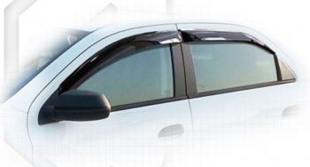 Дефлектора окон CA-Plastiс Chevrolet Cobalt (2011-2016) седан дорестайлинг