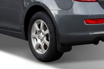 4 799 р. Задние брызговики Frosch Chevrolet Cruze J305 хэтчбек рестайлинг (2012-2015)  с доставкой в г. Майкоп. Увеличить фотографию 2