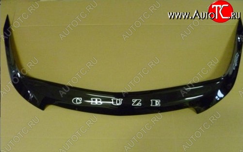 999 р. Дефлектор капота Russtal Chevrolet Cruze J305 хэтчбек дорестайлинг (2009-2012)  с доставкой в г. Майкоп