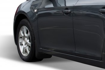 1 249 р. Передние брызговики NovLine Chevrolet Cruze J300 седан дорестайлинг (2009-2012)  с доставкой в г. Майкоп. Увеличить фотографию 2