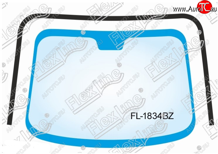 2 599 р. Молдинг лобового стекла FlexLine Chevrolet Cruze J300 седан дорестайлинг (2009-2012)  с доставкой в г. Майкоп