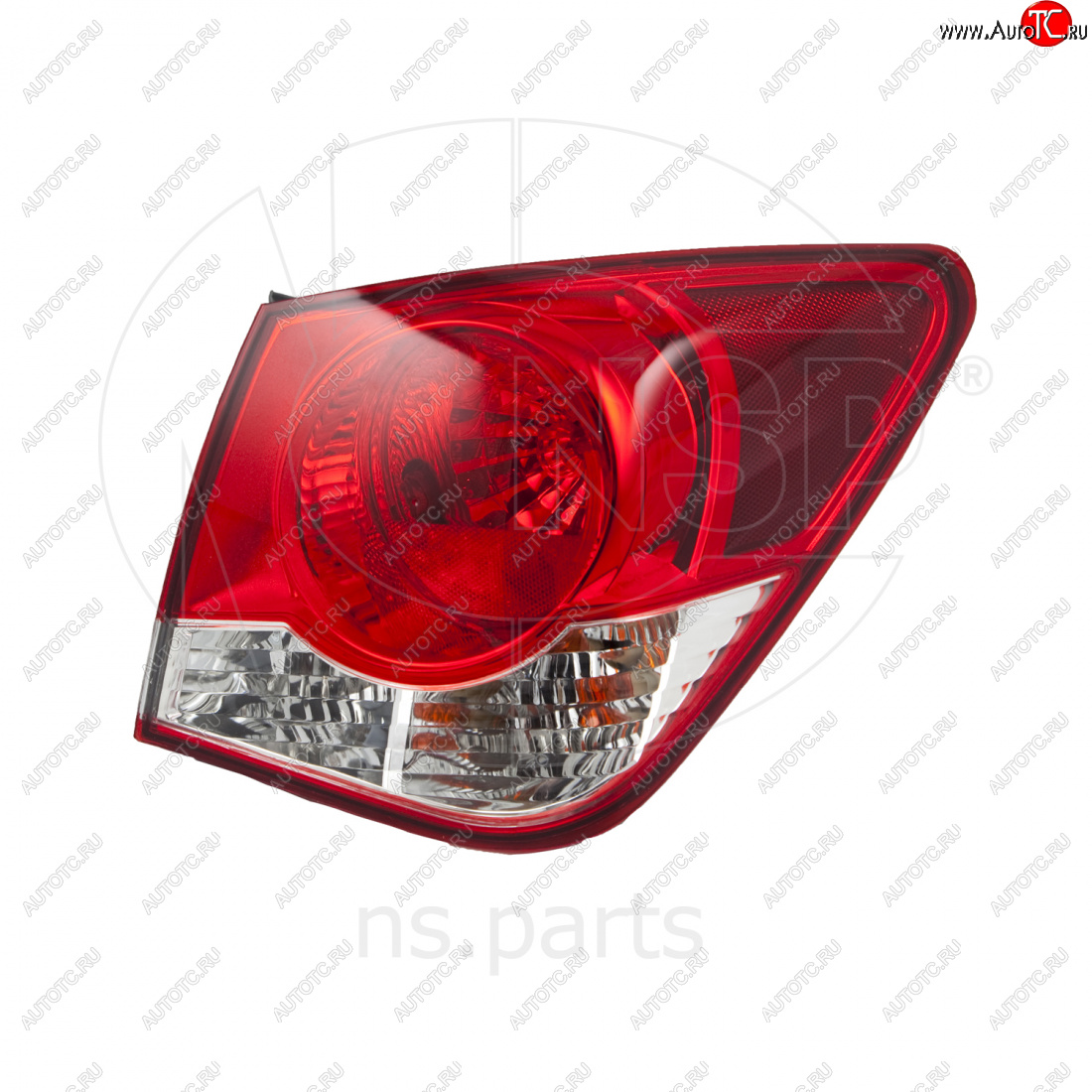 3 499 р. Фонарь задний правый наружный NSP Chevrolet Cruze J300 седан дорестайлинг (2009-2012)  с доставкой в г. Майкоп