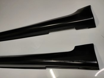 3 099 р. Пороги KURAJ RS Chevrolet Cruze J300 седан дорестайлинг (2009-2012) (Неокрашенные)  с доставкой в г. Майкоп. Увеличить фотографию 4