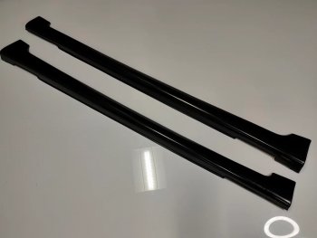 3 099 р. Пороги KURAJ RS Chevrolet Cruze J300 седан дорестайлинг (2009-2012) (Неокрашенные)  с доставкой в г. Майкоп. Увеличить фотографию 5