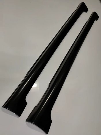 3 099 р. Пороги KURAJ RS Chevrolet Cruze J300 седан дорестайлинг (2009-2012) (Неокрашенные)  с доставкой в г. Майкоп. Увеличить фотографию 3