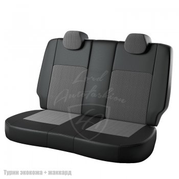 5 899 р. Чехлы для сидений Lord Autofashion Турин (экокожа/жаккард)  Chevrolet Cruze  J300 (2009-2015) седан дорестайлинг, седан рестайлинг (Черный, вставка Люкс-94)  с доставкой в г. Майкоп. Увеличить фотографию 2