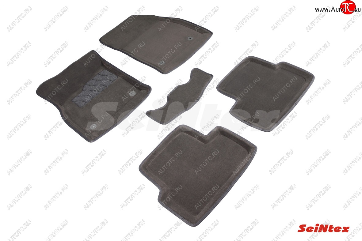 5 499 р. Комплект ковриков в салон Seintex (3D) Chevrolet Cruze J300 седан рестайлинг (2012-2015)  с доставкой в г. Майкоп