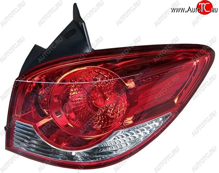 3 379 р. Правый фонарь задний SAT Chevrolet Cruze J305 хэтчбек дорестайлинг (2009-2012)  с доставкой в г. Майкоп