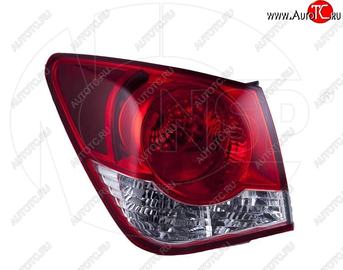3 499 р. Фонарь задний левый наружный NSP Chevrolet Cruze J300 седан дорестайлинг (2009-2012)  с доставкой в г. Майкоп