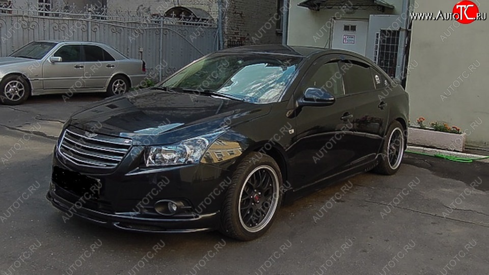 5 499 р. Накладка на передний бампер SPORT CLUB Chevrolet Cruze J305 хэтчбек дорестайлинг (2009-2012) (Неокрашенная)  с доставкой в г. Майкоп