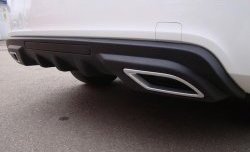3 899 р. Диффузор заднего бампера Sport  Chevrolet Cruze  J300 (2009-2012) седан дорестайлинг (Текстурный пластик (шагрень))  с доставкой в г. Майкоп. Увеличить фотографию 9