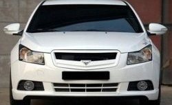 2 999 р. Решётка радиатора Road Runs style Chevrolet Cruze J305 хэтчбек дорестайлинг (2009-2012) (Неокрашенная)  с доставкой в г. Майкоп. Увеличить фотографию 3