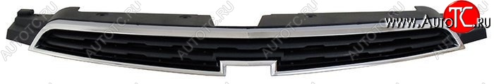 3 789 р. Решетка радиатора SAT (верхняя часть) Chevrolet Cruze J305 хэтчбек рестайлинг (2012-2015) (Неокрашенная)  с доставкой в г. Майкоп