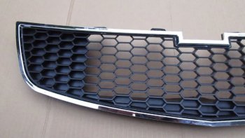 1 049 р. Решетка радиатора SPARD (нижняя) Chevrolet Cruze J300 седан дорестайлинг (2009-2012) (Неокрашенная)  с доставкой в г. Майкоп. Увеличить фотографию 2