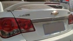 2 689 р. Спойлер M-VRS V2 Chevrolet Cruze J300 седан дорестайлинг (2009-2012) (Неокрашенный)  с доставкой в г. Майкоп. Увеличить фотографию 2