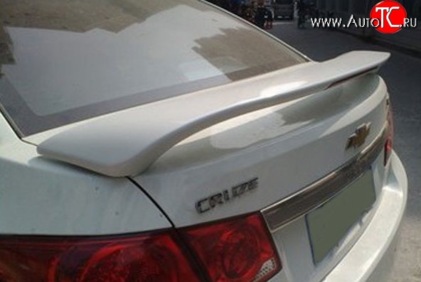 2 689 р. Спойлер M-VRS V2 Chevrolet Cruze J300 седан дорестайлинг (2009-2012) (Неокрашенный)  с доставкой в г. Майкоп