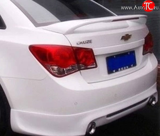 3 599 р. Спойлер M-VRS Chevrolet Cruze J300 седан дорестайлинг (2009-2012) (Неокрашенный)  с доставкой в г. Майкоп