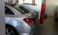 6 849 р. Спойлер LitCompany Chevrolet Cruze J300 седан дорестайлинг (2009-2012) (Неокрашенный)  с доставкой в г. Майкоп. Увеличить фотографию 4