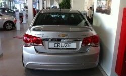 6 849 р. Спойлер LitCompany Chevrolet Cruze J300 седан дорестайлинг (2009-2012) (Неокрашенный)  с доставкой в г. Майкоп. Увеличить фотографию 6