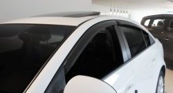 1 249 р. Дефлектора окон Avtoclover Chevrolet Cruze J305 хэтчбек дорестайлинг (2009-2012)  с доставкой в г. Майкоп. Увеличить фотографию 2