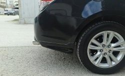 2 179 р. Комплект универсальных накладок M-VRS на задний бампер автомобиля Chevrolet Kalos (2003-2008)  с доставкой в г. Майкоп. Увеличить фотографию 3
