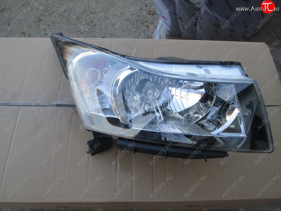3 049 р. Фара BRIGHTROAD (с мех. корректором, правая) Chevrolet Cruze J300 седан дорестайлинг (2009-2012)  с доставкой в г. Майкоп