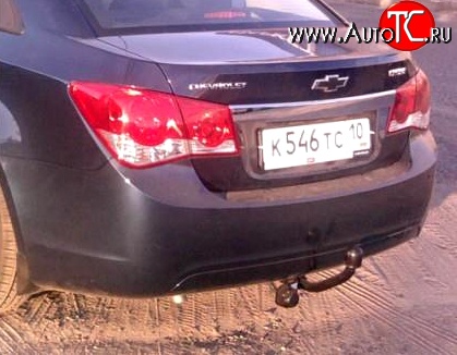 8 349 р. Фаркоп NovLine Chevrolet Cruze J300 седан рестайлинг (2012-2015)  с доставкой в г. Майкоп