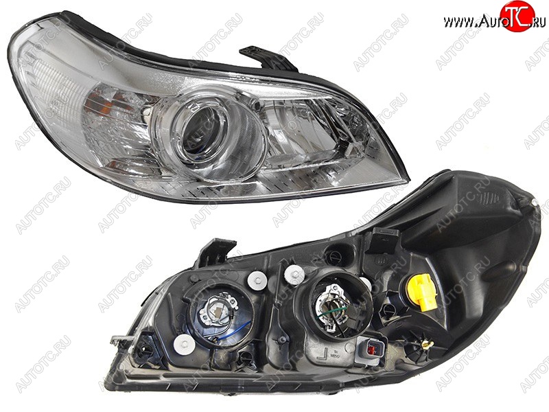 4 899 р. Правая передняя фара SAT (мех. корректор) Chevrolet Epica V250 (2006-2012)  с доставкой в г. Майкоп