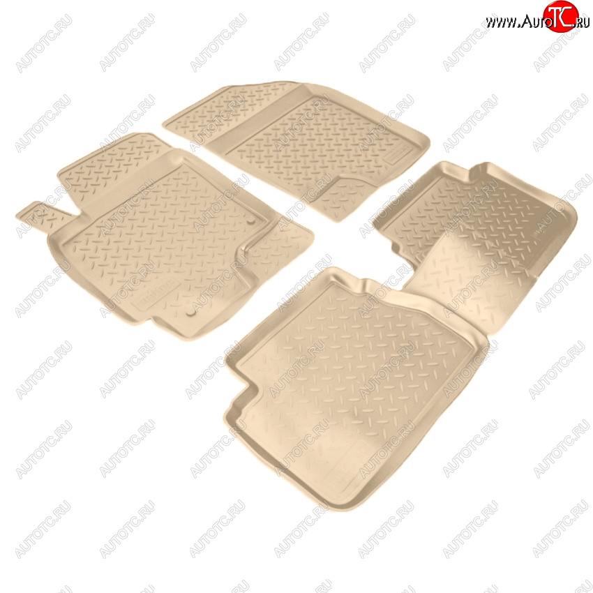 3 069 р. Коврики салона Norplast Unidec  Chevrolet Epica  V250 (2006-2012) (Цвет: бежевый)  с доставкой в г. Майкоп