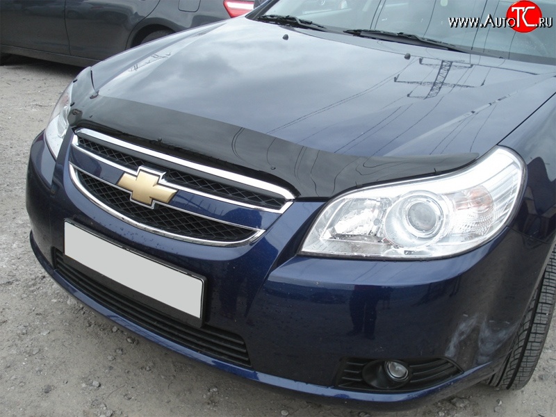 2 799 р. Дефлектор капота NovLine Chevrolet Epica V250 (2006-2012)  с доставкой в г. Майкоп