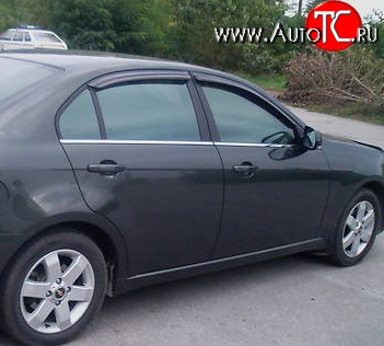 521 р. Дефлекторы окон (ветровики) Novline 4 шт Chevrolet Epica V250 (2006-2012)  с доставкой в г. Майкоп