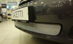 1 539 р. Сетка на бампер Russtal (хром) Chevrolet Lacetti хэтчбек (2002-2013)  с доставкой в г. Майкоп. Увеличить фотографию 2