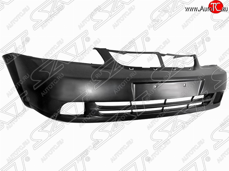 2 799 р. Передний бампер SAT Chevrolet Lacetti седан (2002-2013) (Неокрашенный)  с доставкой в г. Майкоп