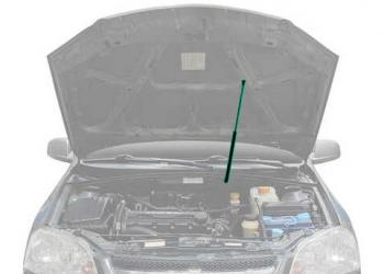 2 799 р. Упор капота PNEUMATIC Chevrolet Lacetti седан (2002-2013)  с доставкой в г. Майкоп. Увеличить фотографию 2