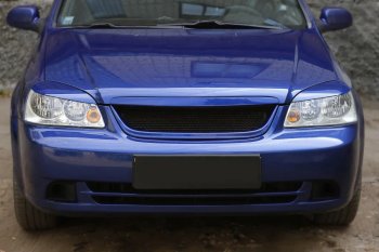 469 р. Реснички на фары KURAJ Chevrolet Lacetti седан (2002-2013) (Неокрашенные)  с доставкой в г. Майкоп. Увеличить фотографию 2